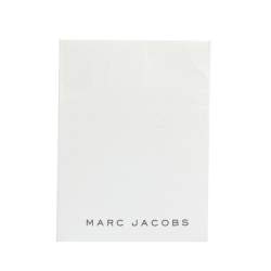 Marc Jacobs Grey/Brown Leopard Print Calfhair and Leather Safari Vip Clutch