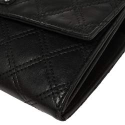 Pre Owned Marc Jacobs Black Quilted Leather Ginger Crossbody Bag