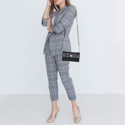 Pre Owned Marc Jacobs Black Quilted Leather Ginger Crossbody Bag