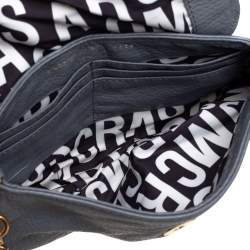 Pre Owned Marc By March Jacobs Grey Leather Classic Q Karlie Crossbody Bag