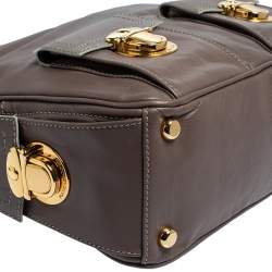 Pre Owned Marc Jacobs Mauve Leather Blake Hobo