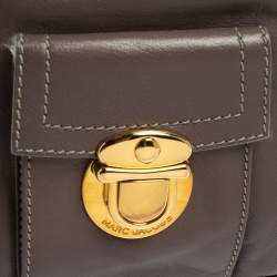 Pre Owned Marc Jacobs Mauve Leather Blake Hobo