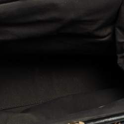 Pre Owned Marc Jacobs Black Leather Studded Stam Satchel