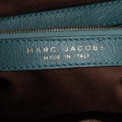 Pre Owned Marc Jacobs Green Quilted Leather Stam Satchel
