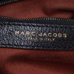 Pre Owned Marc Jacobs Black Quilted Leather Venetia Satchel