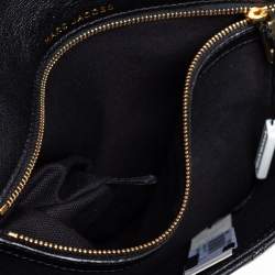 Pre Owned Marc Jacobs Black Quilted Leather Eugenie Clutch