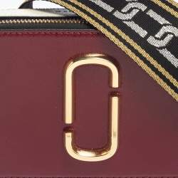 Pre Owned Marc Jacobs Tri Color Leather Snapshot Camera Crossbody Bag