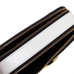 Marc Jacobs Tri Color Leather Snapshot Camera Crossbody Bag