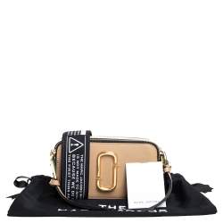 Marc Jacobs Tri Color Leather Snapshot Camera Crossbody Bag