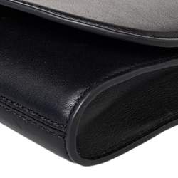 Pre Owned Marc Jacobs Black Leather Flap Shoulder Bag