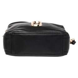 Pre Owned Marc Jacobs Black Leather The Softshot 27 Shoulder Bag