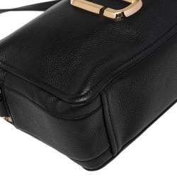 Pre Owned Marc Jacobs Black Leather The Softshot 27 Shoulder Bag