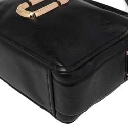 Pre Owned Marc Jacobs Black Leather The Softshot 27 Shoulder Bag