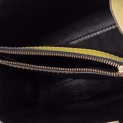 Pre Owned Marc Jacobs Lime Green Leather Mini Grind Tote