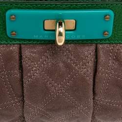 Pre Owned Marc Jacobs Mutlicolor Leather Clutch