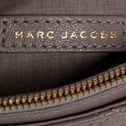 Pre Owned Marc Jacobs Beige Quilted Leather The Large Single Flap Shoulder Bag