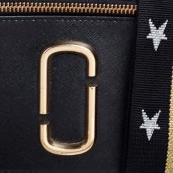 Pre Owned Marc Jacobs Tri Color Leather Snapshot Camera Crossbody Bag