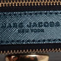 Pre Owned Marc Jacobs Tri Color Leather Snapshot Camera Crossbody Bag