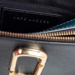 Pre Owned Marc Jacobs Tri Color Leather Snapshot Camera Crossbody Bag