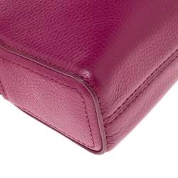 Marc Jacobs Fuchsia Leather Small Shutter Camera Crossbody Bag