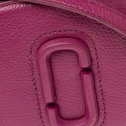 Marc Jacobs Fuchsia Leather Small Shutter Camera Crossbody Bag