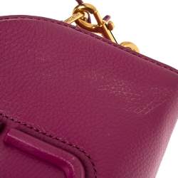 Marc Jacobs Fuchsia Leather Small Shutter Camera Crossbody Bag