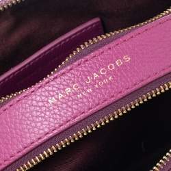 Marc Jacobs Fuchsia Leather Small Shutter Camera Crossbody Bag