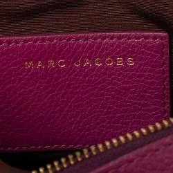 Marc Jacobs Fuchsia Leather Small Shutter Camera Crossbody Bag