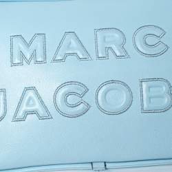 Pre Owned Marc Jacobs Blue Flash Leather Crossbody Bag