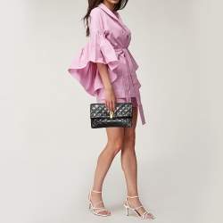 Pre Owned Marc Jacobs Black Quilted Leather Eugenie Clutch