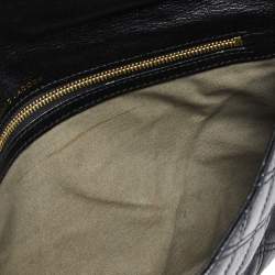 Pre Owned Marc Jacobs Black Quilted Leather Eugenie Clutch