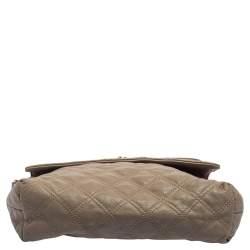 Pre Owned Marc Jacobs Taupe Leather Day To Night Single Shoulder Bag