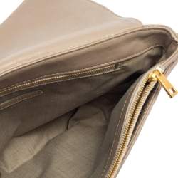 Pre Owned Marc Jacobs Taupe Leather Day To Night Single Shoulder Bag