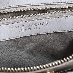 Pre Owned Marc Jacobs White Leather Chain Shoulder Bag