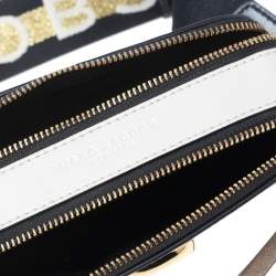 Pre Owned Marc Jacobs Beige Patent Leather Snapshot Camera Crossbody Bag