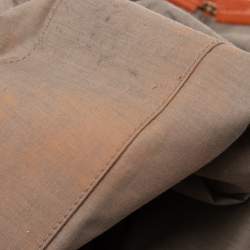 Pre Owned Marc Jacobs Orange Quilted Leather Stam Satchel