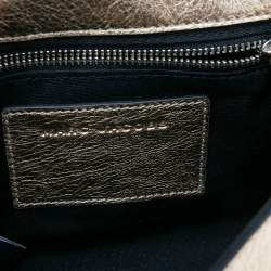 Pre Owned Marc Jacobs Gold Leather Charms And Trinket Crossbody Bag