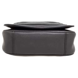 Pre Owned Marc Jacobs Grey Leather Mini Empire City Crossbody Bag