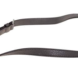 Pre Owned Marc Jacobs Grey Leather Mini Empire City Crossbody Bag