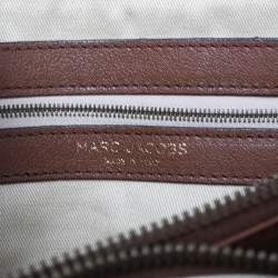 Pre Owned Marc Jacobs Brown Quilted Leather Classic Blake Bag