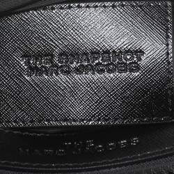 Pre Owned Marc Jacobs Black Glossy Leather Snapshot Camera Crossbody Bag