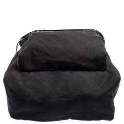 Pre Owned Marc Jacobs Black Nylon Logo Backpack