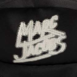 Pre Owned Marc Jacobs Black Nylon Logo Backpack