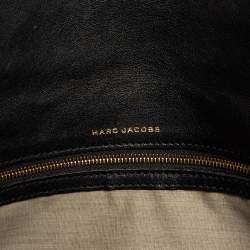 Pre Owned Marc Jacobs Black Quilted Leather Eugenie Clutch