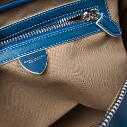 Pre Owned Marc Jacobs Blue Leather The Venetia Bowler Bag