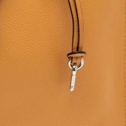 Pre Owned Marc Jacobs Mustard Leather Mini Grind Tote