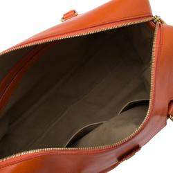 Pre Owned Marc Jacobs Orange Quilted Leather Rudi Satchel