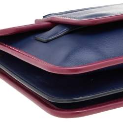 Pre Owned Marc Jacobs Blue Leather Crossbody Bag