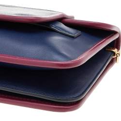 Pre Owned Marc Jacobs Blue Leather Crossbody Bag