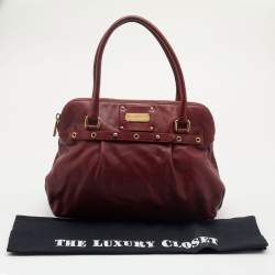 Marc Jacobs Red Leather Satchel